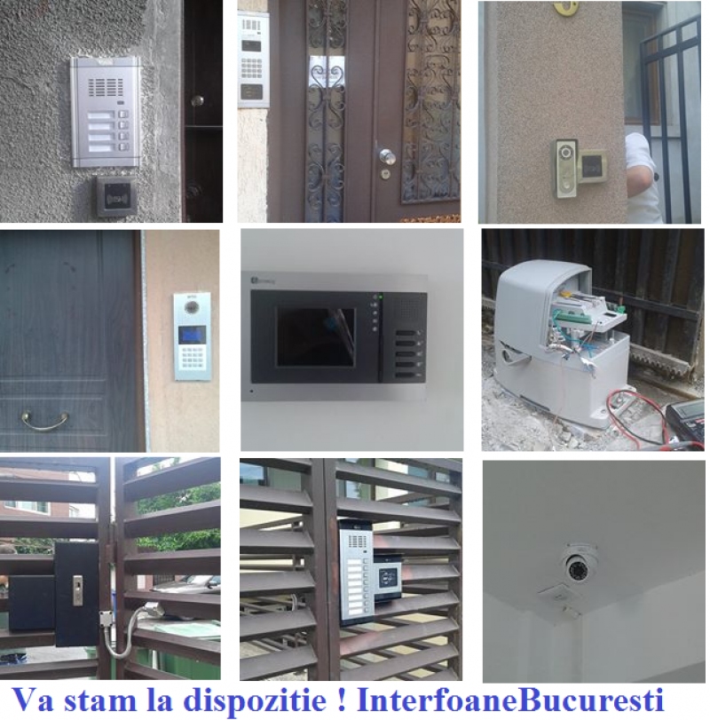 Interfon sau Videointerfon Bloc si Casa