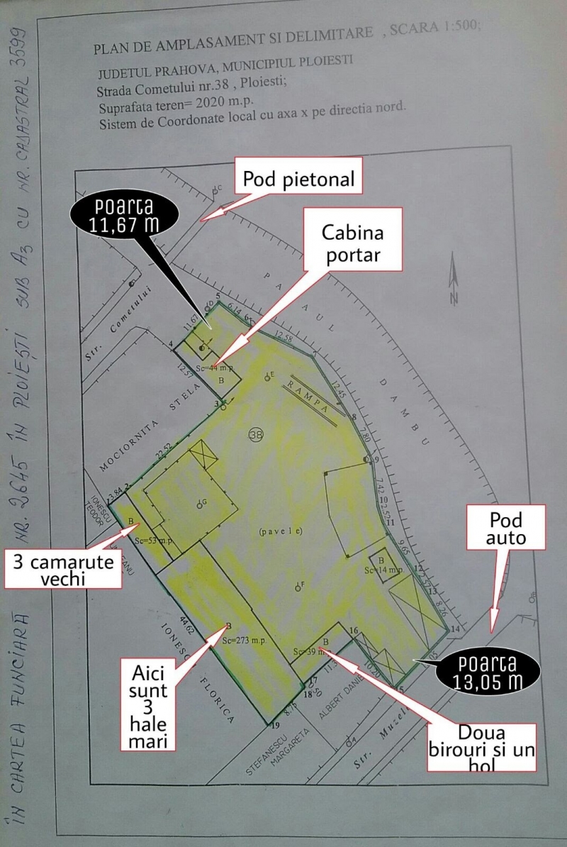 teren afi ploiesti, 2020 mp la 20 metri distanta de afi 